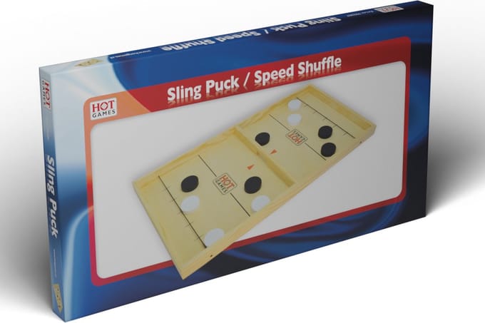 Sling Puck spel groot 54 x 27 cm.