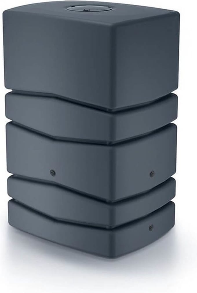 Prosperplast - Regenton Aqua Tower 450 liter - Antraciet