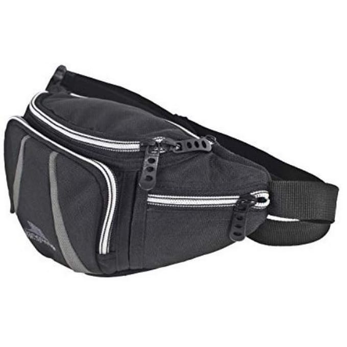 Trespass Dax Bumbag / Taillezak / Hippack (2,5 Liter) (Zwart)