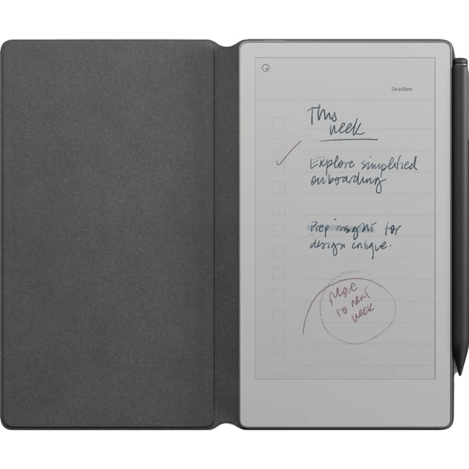 reMarkable Book Folio Grey 7,3" – Hoes voor Paper Pro Move