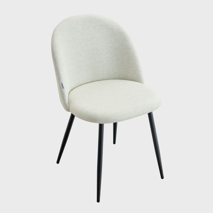 HOMLA stoel- AMPLA - Ecru - 47x56x78 cm