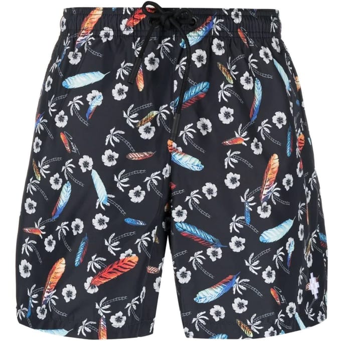 Zwembroek met Hawaï-print