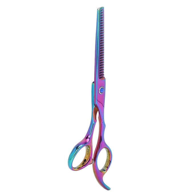 6 Inch Haardunner Scharen Roestvrij Staal Professionele Scharen Salon Knipscharen voor Mannen blue
