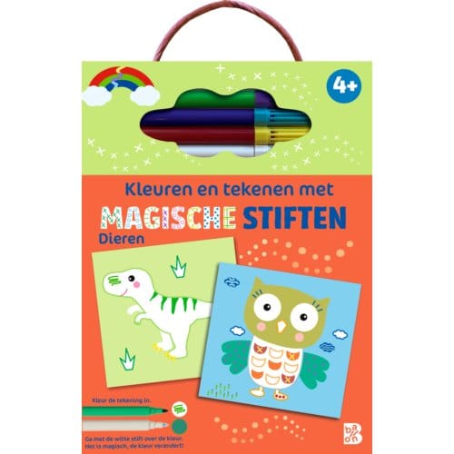 Kleuren En Tekenen Met Magische Stiften: Dieren