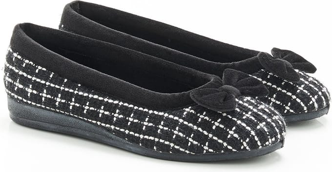 Damart - Thermolactyl pantoffels - Dames - Zwart - 36