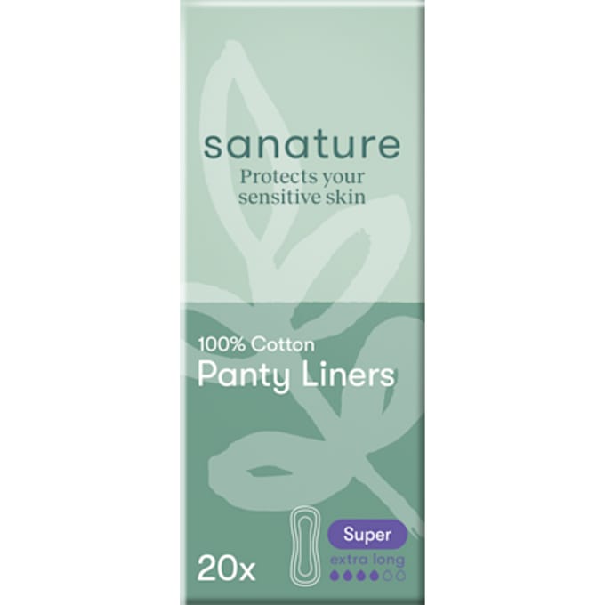 Sanature - Inlegkruisjes Super Extra Lang - 100% Katoen - 20 stuks
