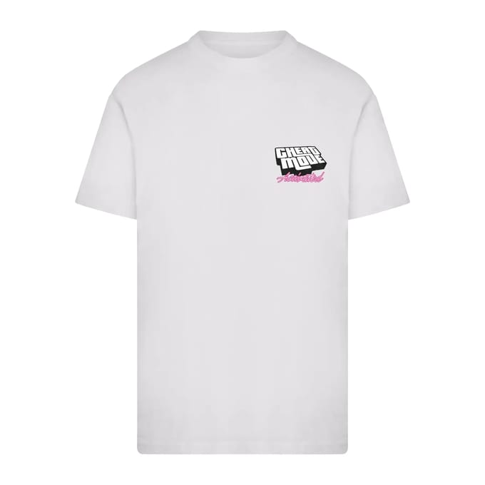 Mister Tee - Cheat Code Activated Heren Tshirt - 3XL - Wit