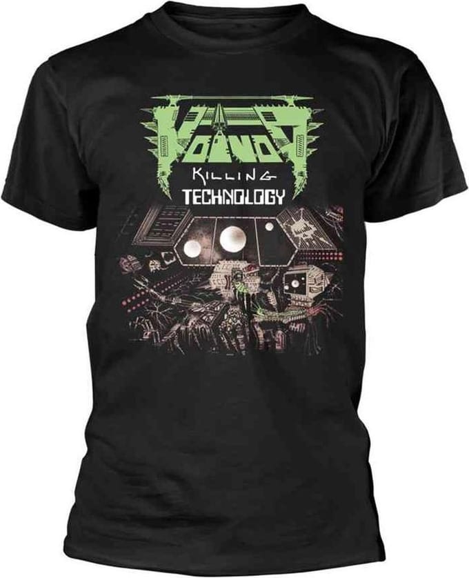 Voivod Heren Tshirt -S- Killing Technology Zwart