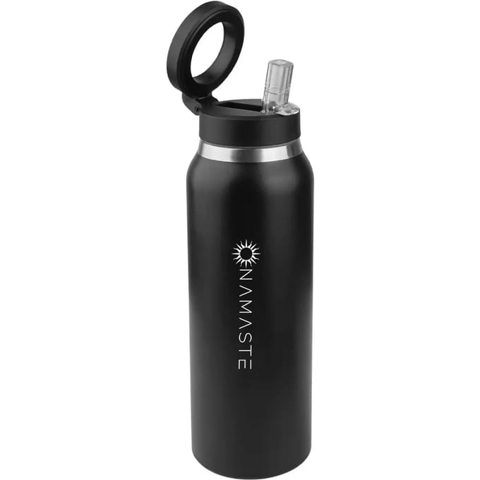 Isolerende drinkfles met magnetische telefoonhouder Onamaste