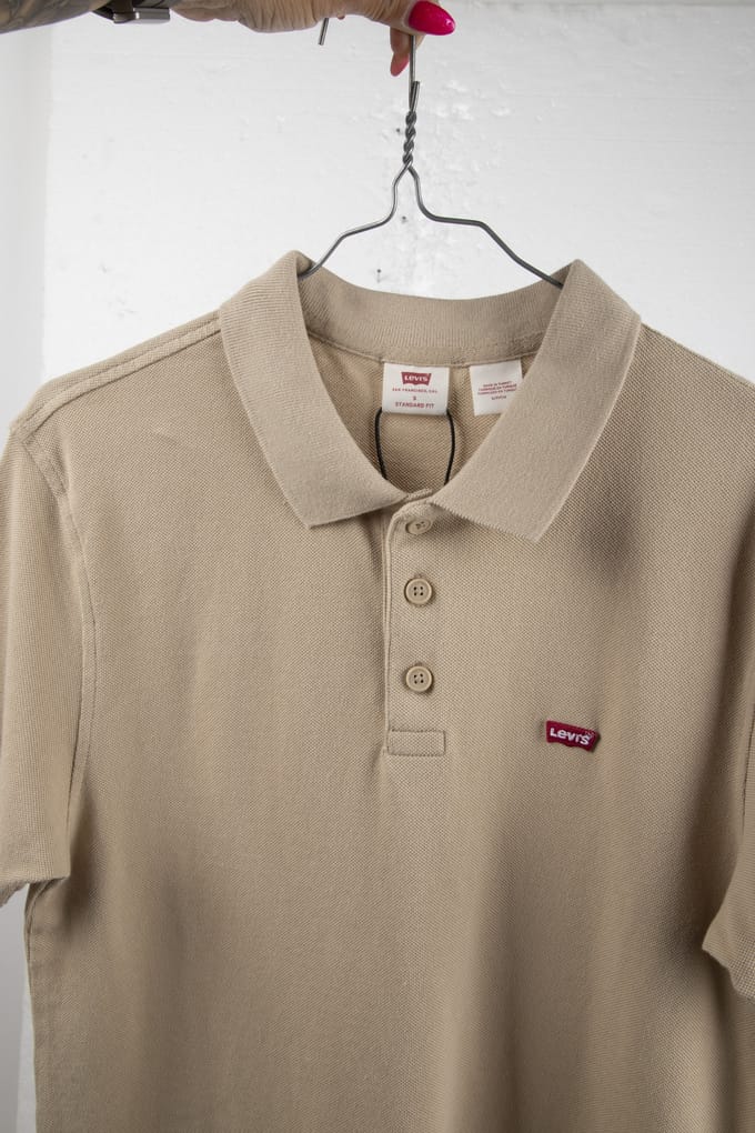 Levi's Levis Hm Polo White Pepper Taglia: S | Polo Outlet | Uomo | Bianco