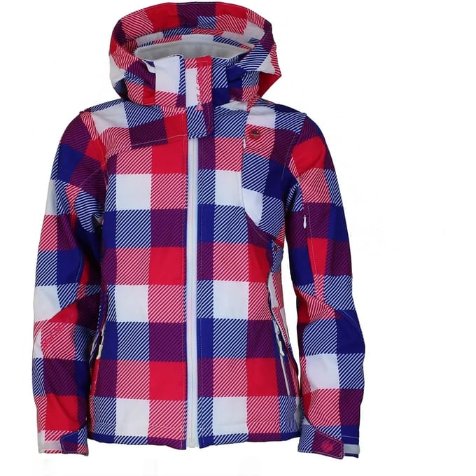 Meisjes softshell jas met print Peak Mountain Gaveny