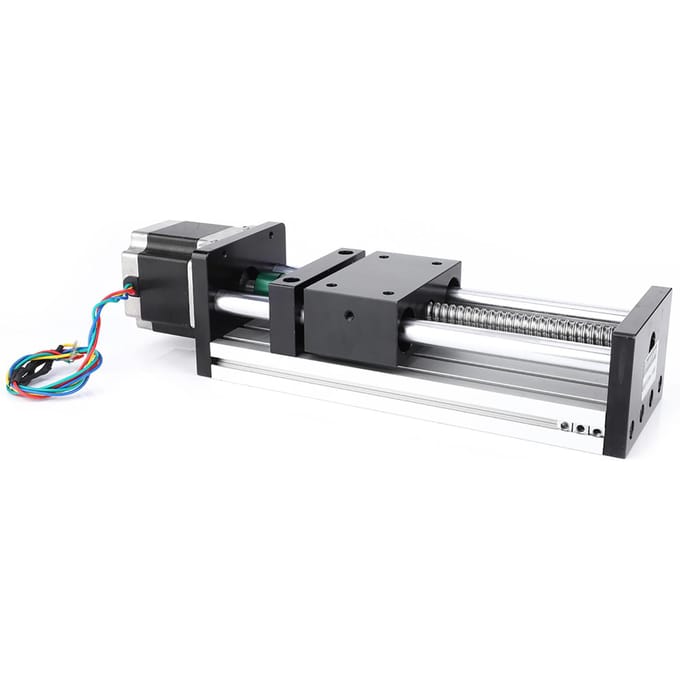 400mm Slag Lineaire Glijrail Tafel met Nema17 42 Stappenmotor (1204 Kogelomloopmoer)