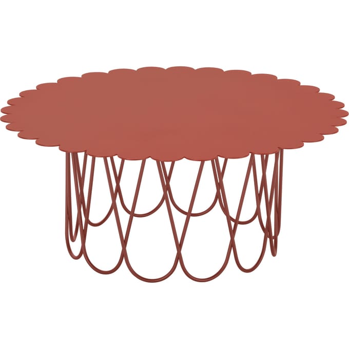 Vitra Flower Table - rood - Ø80 cm