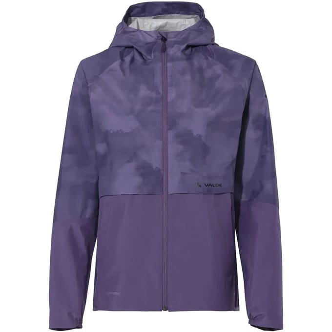 Vaude Bike Loamer Rain Jas Paars 42 Vrouw