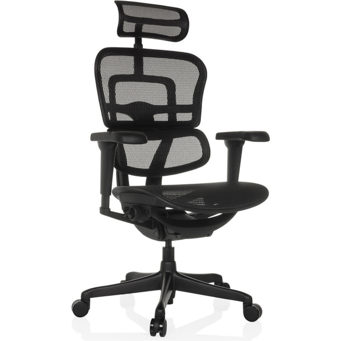 Bureaustoel / directiestoel ERGOHUMAN SIGNATURE GEN2 mesh zwart hjh OFFICE