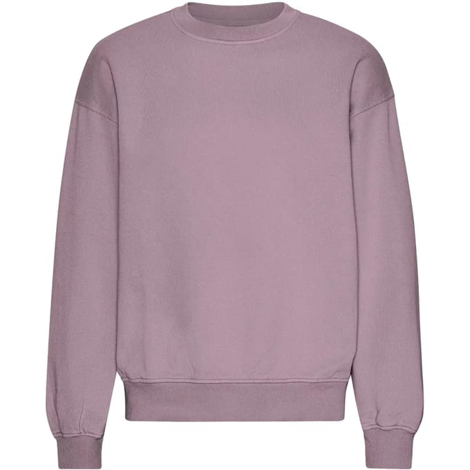 Oversized sweatshirt met ronde hals Colorful Standard Organic Pearly Purple