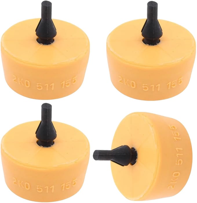 Cosensi - Stop Buffer Suspension - 4 x Rubber Buffer - Hoogwaardige kwaliteit - Geschikt voor Caddy 2K - Perfecte demping - Betrouwbaar voor leaf s...