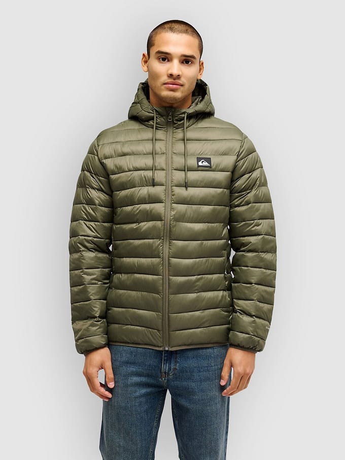 Quiksilver Scaly Hood Jas groen