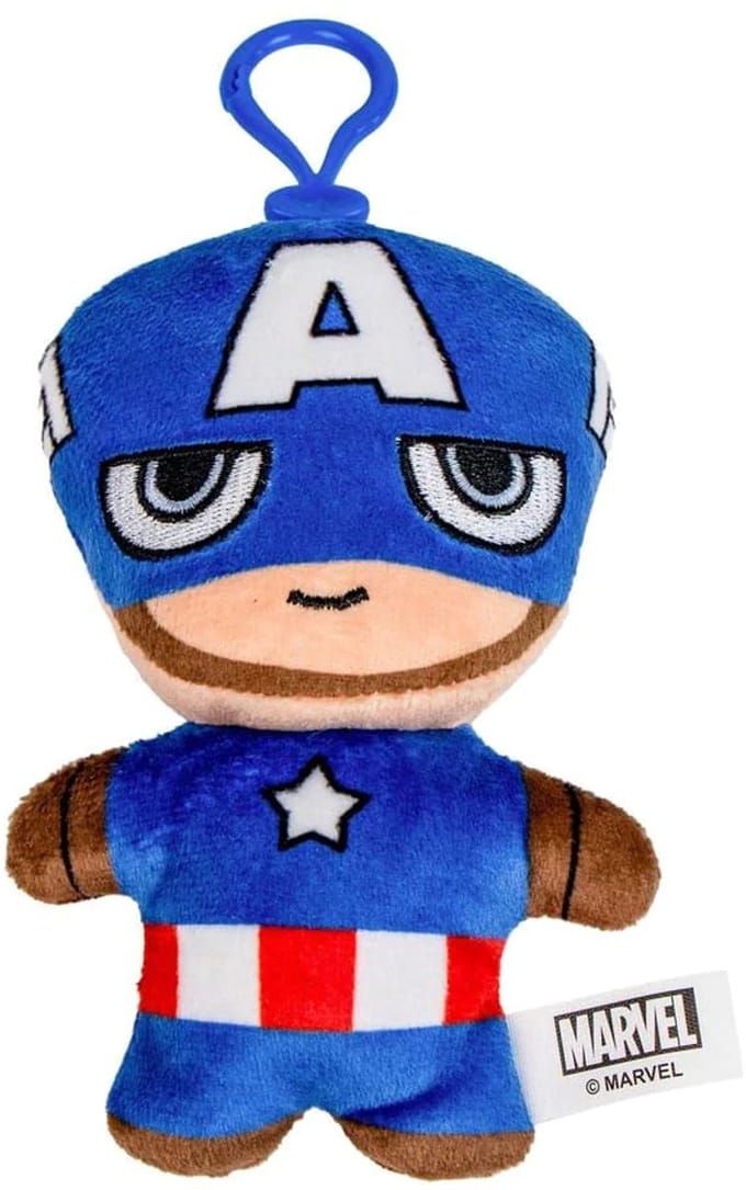 Marvel - Captain America - Pluche sleutelhanger - 14 cm