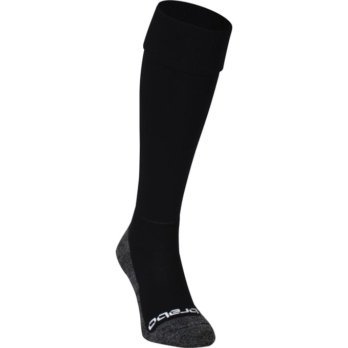 Brabo Socks All Black Sportsokken Unisex - Black