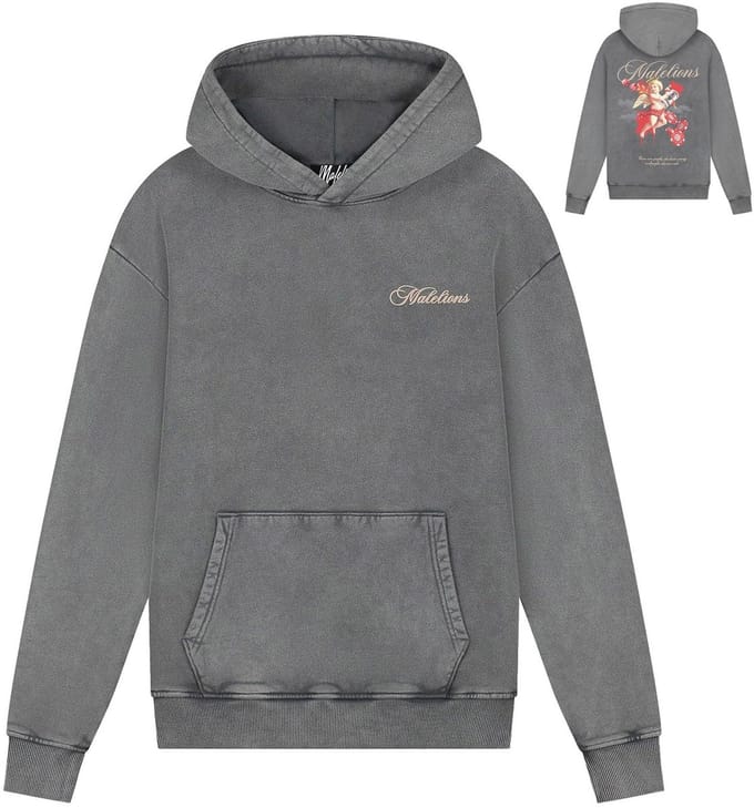 Malelions Angel Hoodie Heren - Maat S
