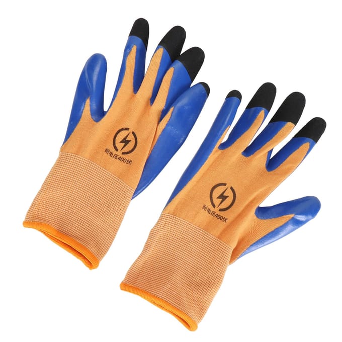 400V Elektrisch Geïsoleerde Handschoen Antislip Touchscreen Laagspanningsweerstand Handschoen voor orange