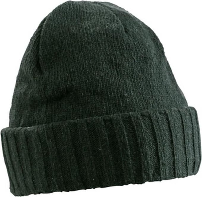 Myrtle Beach - Unisex Basic Melange Muts (Groen)