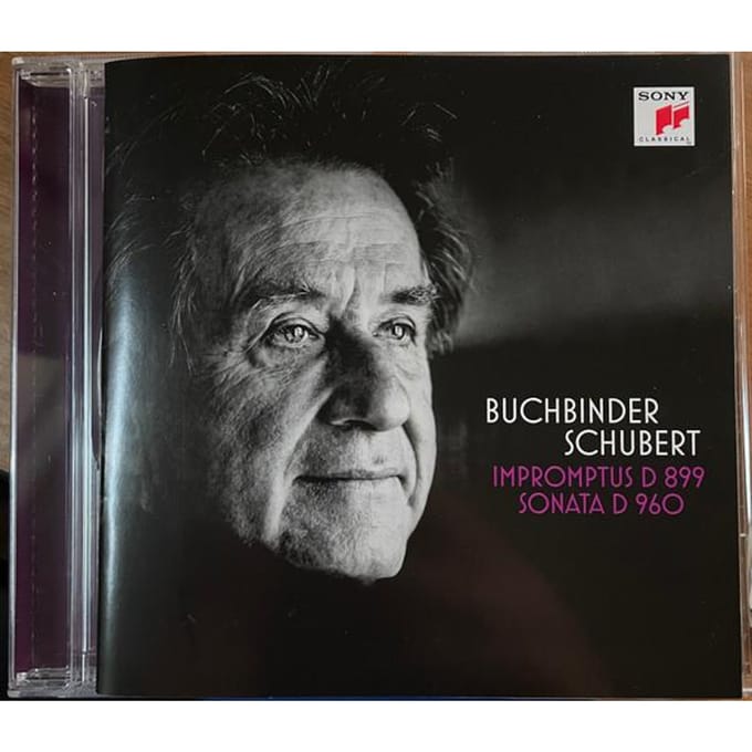 CD RUDOLF BUCHBINDER - Schubert: Impromptus D 899, Sonate  88883717422 Sony Classical 2013 Europa Klassiek Gebruikt gray