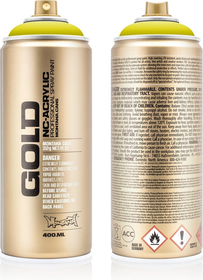 Montana GOLD G1120 Banana Joe spuitbus 400ml