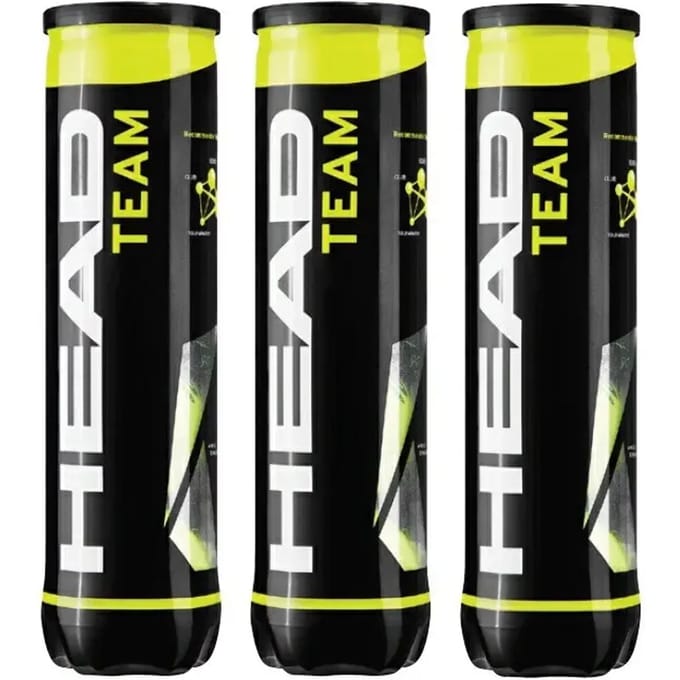 Tripack van 4 tennisknollen Head Team