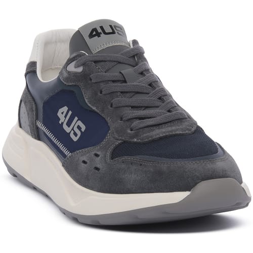 Lage Sneakers Alberto Guardiani 4US BLUE