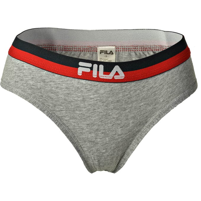 Fila dames string grijs elastic band maat S