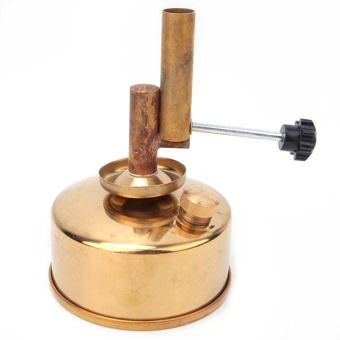 Zittype Koperen Alcohol Blaaslamp Laboratorium Experimenteel Instrument(Alcohol Blaaslamp )