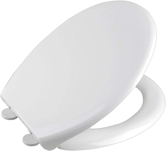 Aqualine Sofia Soft Close toiletzitting, eenvoudig afneembaar, wit