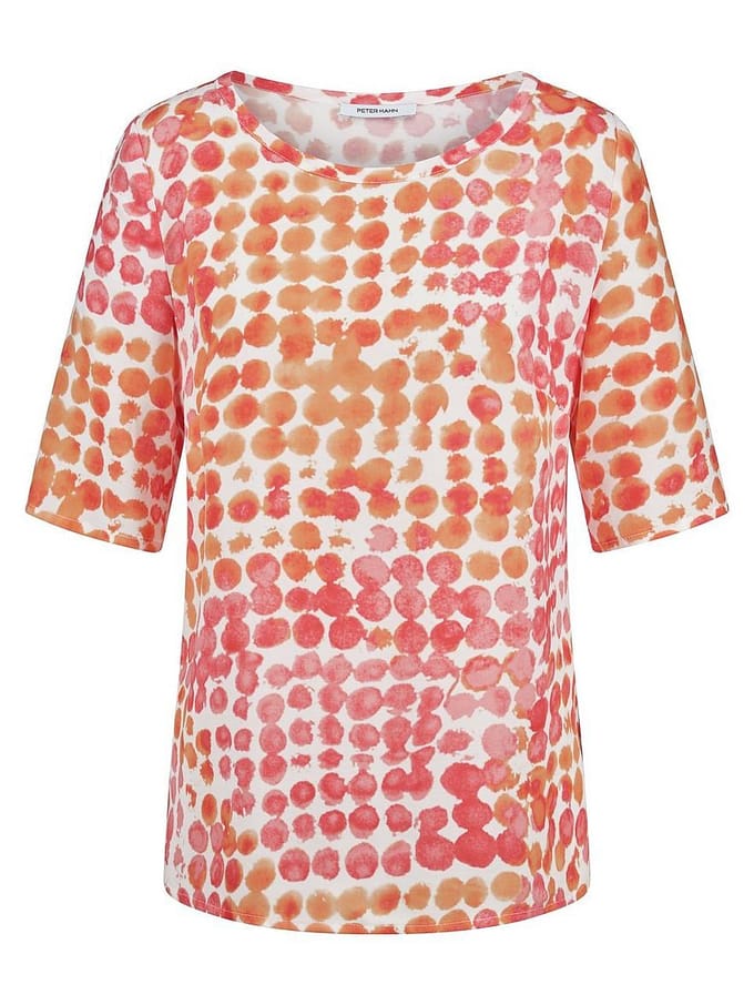 Blouse Van Peter Hahn rood
