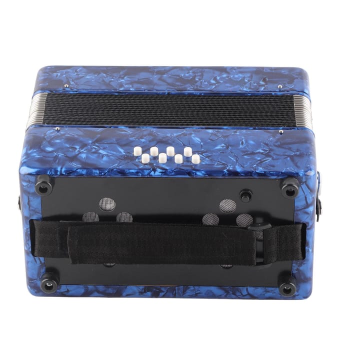 Accordeon Heldere Kleur 22?Sleutel 8?Bas Piano Keyboard Instrument voor Podiumoptreden gray