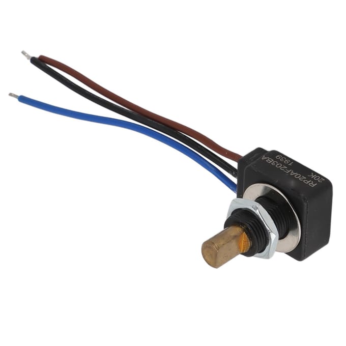 Lineaire Taper Instelbare Weerstand IP65 Waterdicht 0.25W Nominaal Vermogen 320 graden Rotatiehoek Roterend