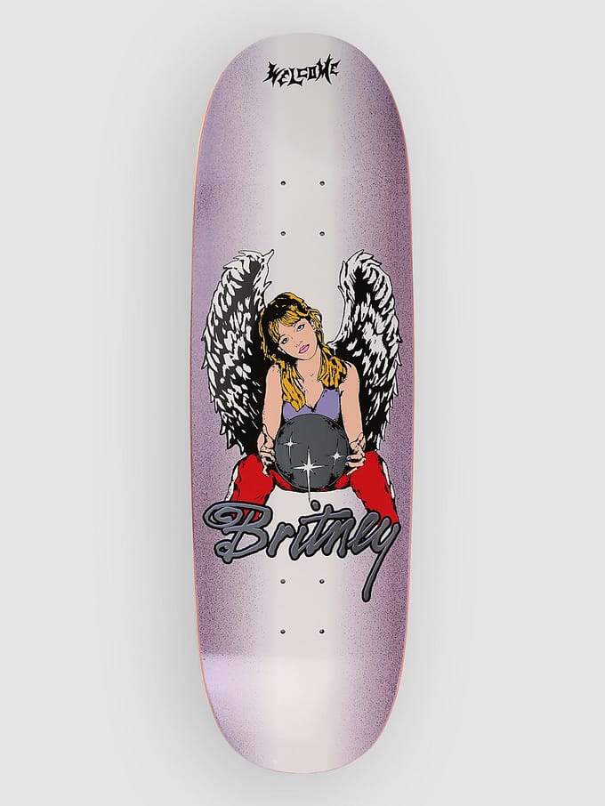 Welcome X Britney SpearsAngel 9.5" Skateboard Deck