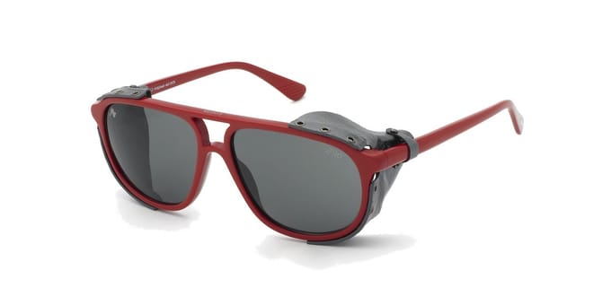 Lozza SL4416 Rosso pieno lucido 58/15/145 MAN Zonnebrillen