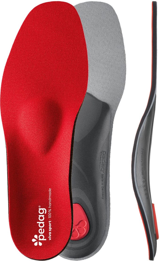 Pedag Viva Sport 181 inlegzool – Geschikt voor normale schoenen, sportschoenen en werkschoenen, van microvezel – Inlegzolen, leren inlegzolen en sneakers – 48