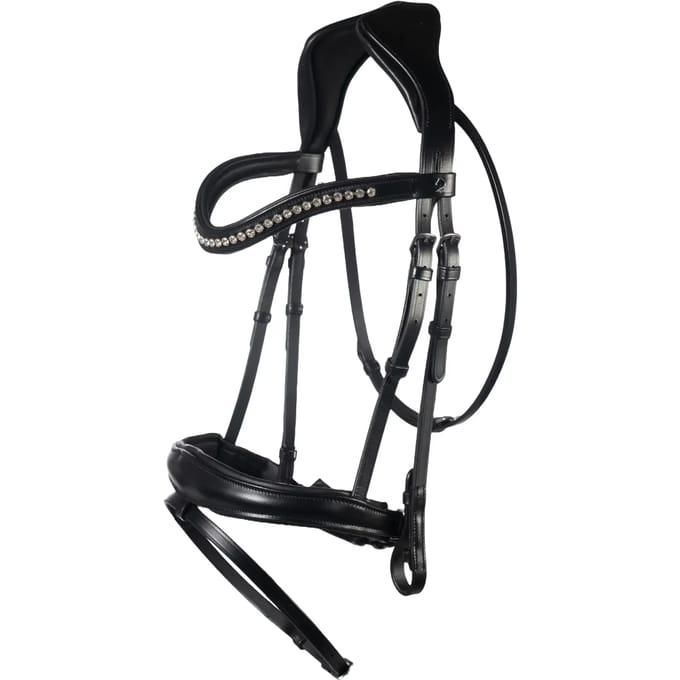 Anatomische Bitloze Teugel voor Paard Lauria Garrelli Arezzo