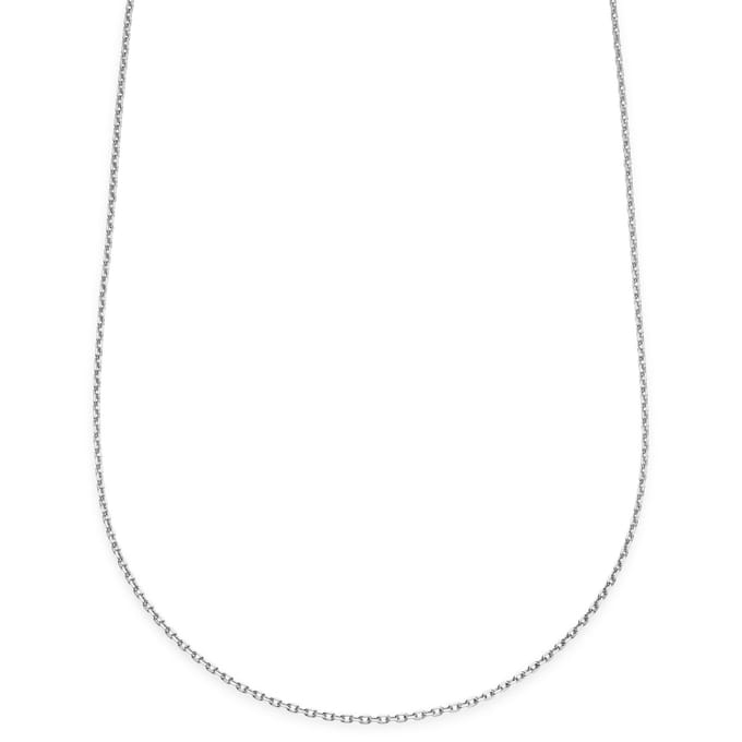 Essentials | 2 mm Zilverkleurige Ketting met Kabelschakels