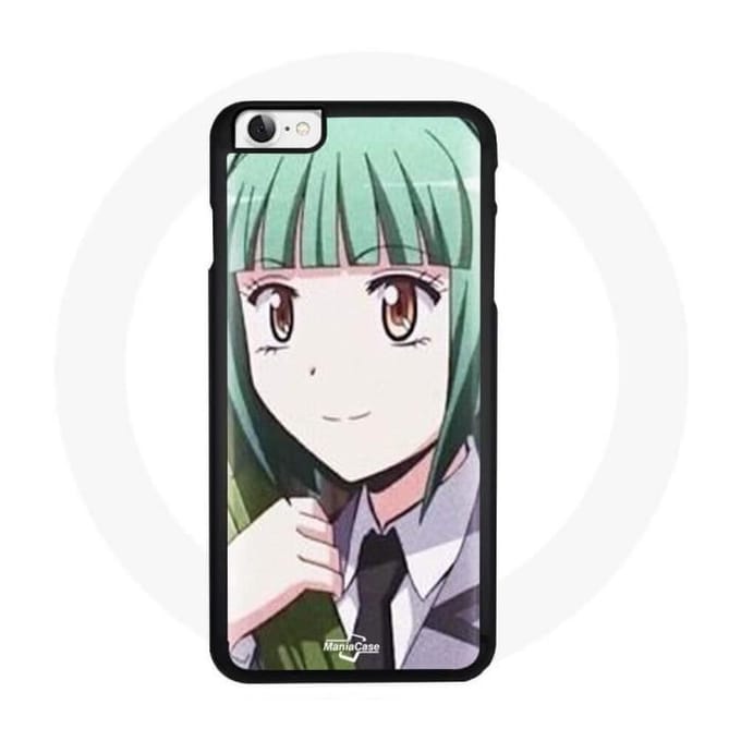 Coque Maniacase pour Iphone 4 kaede kayano Série Assassination Classroom Anime zwart