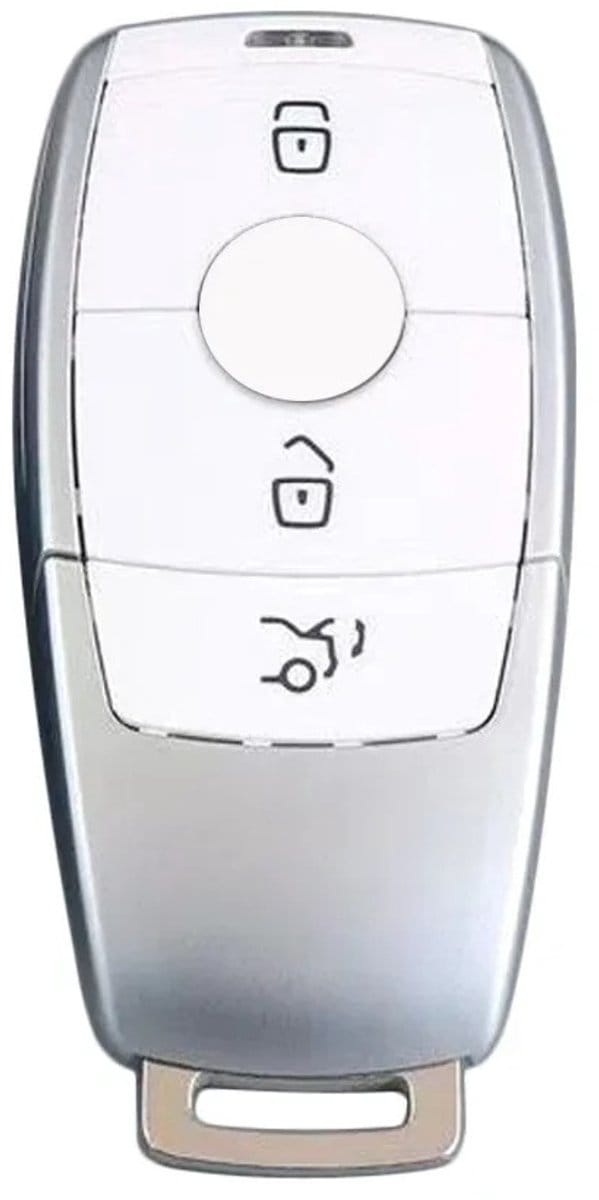 XEOD Autosleutelbehuizing - sleutelbehuizing auto - sleutel - Autosleutel / Geschikt voor: Mercedes 3 Knops smart sleutel - Keyless