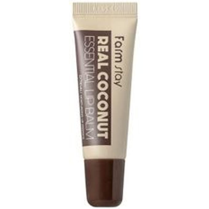 FARM STAY Echte essentiële lippenbalsem 10 ml (4 opties) #COCONUT beige