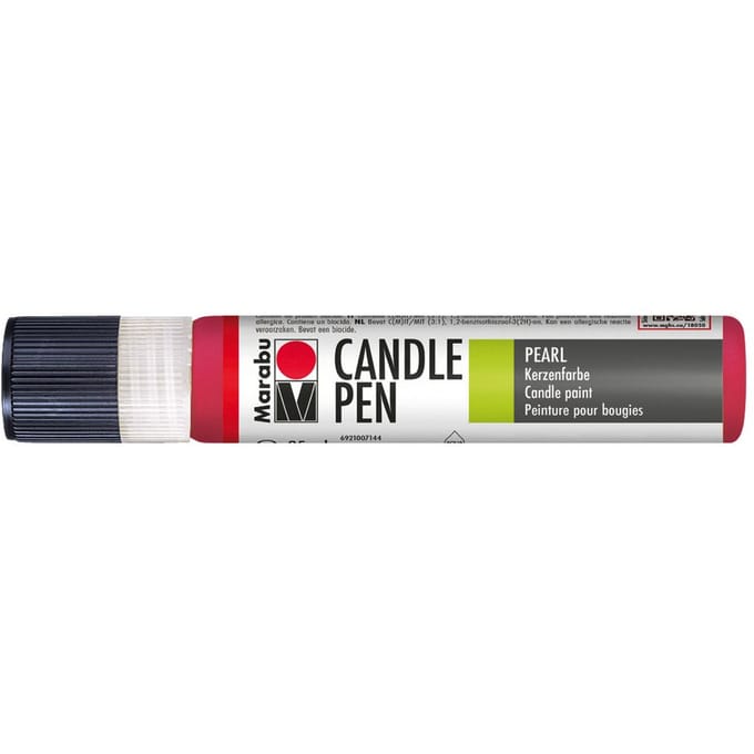 Marabu Candle Pen - Kersenrood