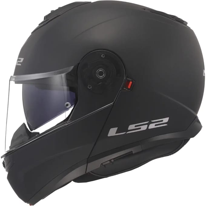 LS2 FF908 Strobe II Mat Zwart 06 Systeemhelm - Helm