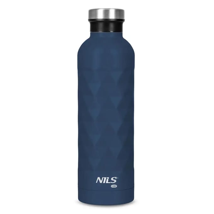 NILS CAMP NC3805 - Thermosfles - 750 ml - Blauw - Roestvrij staal