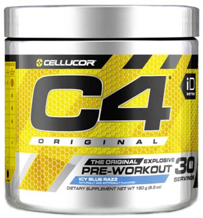 Cellucor C4 Original - Icy Blue Razz - Pre-workout - 30 doseringen