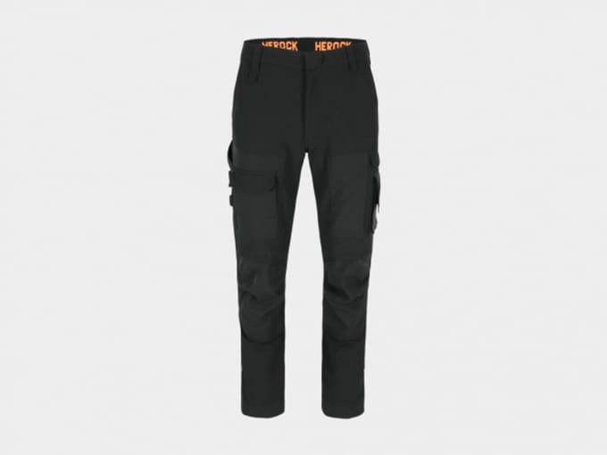 Herock SHORTLEG FARO BROEK Zwart 38